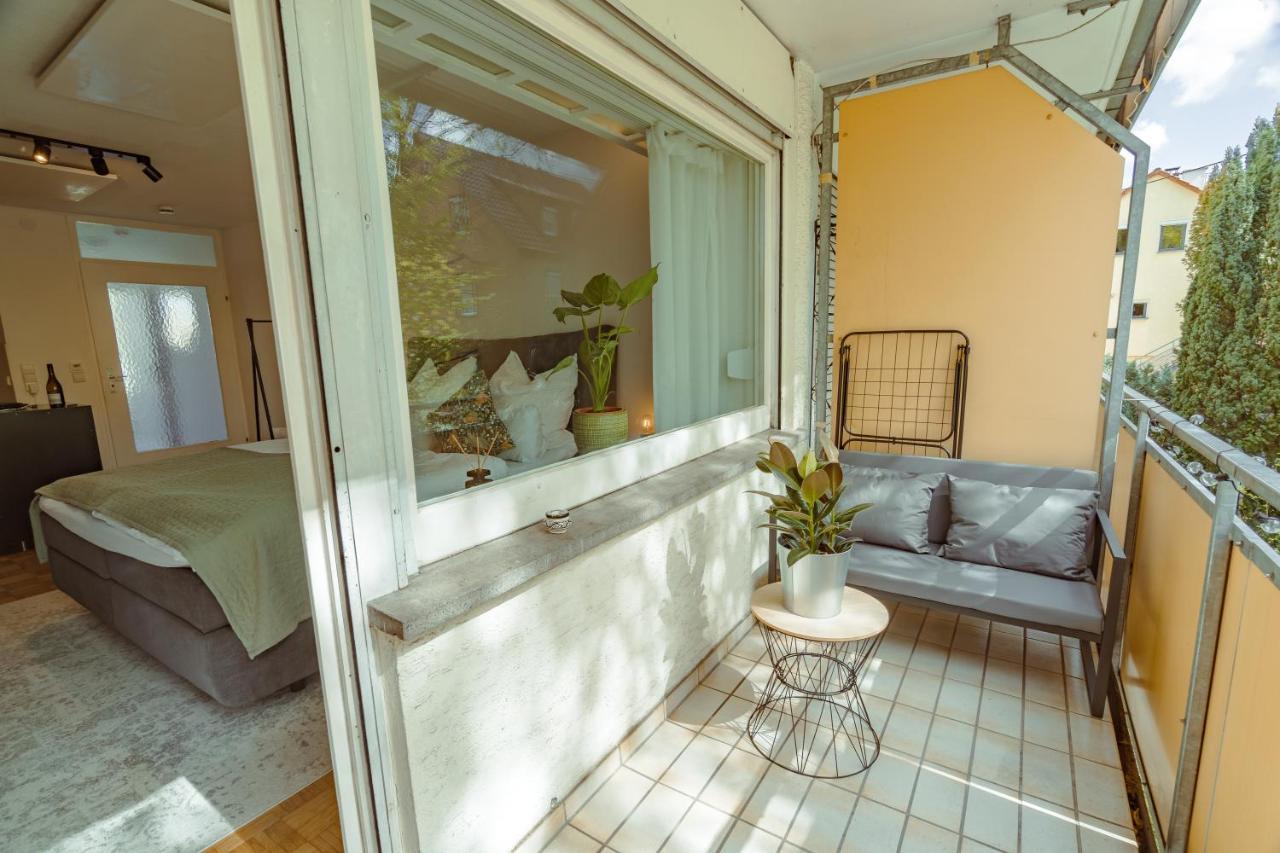 Studio Apartment Mit Parkplatz Oberesslingen Buitenkant foto