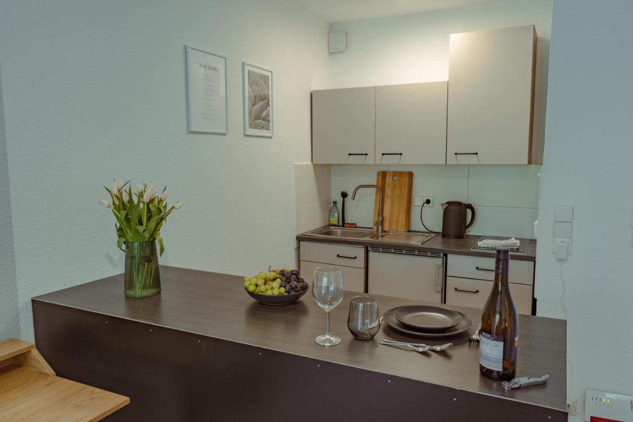 Studio Apartment Mit Parkplatz Oberesslingen Buitenkant foto