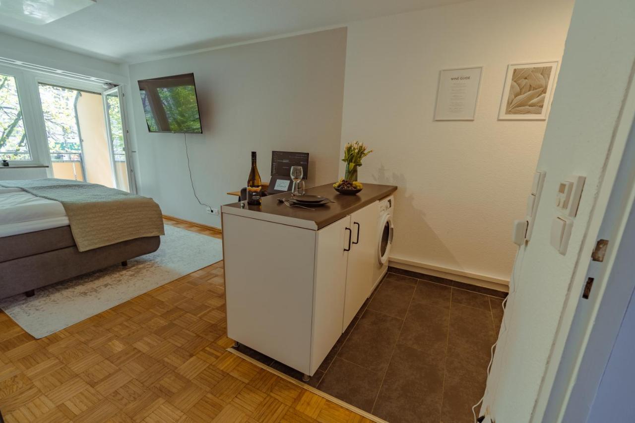 Studio Apartment Mit Parkplatz Oberesslingen Buitenkant foto